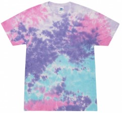 Cotton Candy Adult Tie Dye T-Shirt