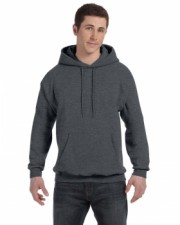 Charcoal Heather Adult Pullover Hood