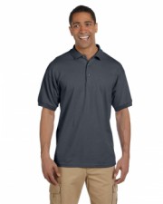 Dark Heather| Adult Pique Polo