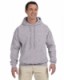 English  Heather Grey Adult Pullover Hood