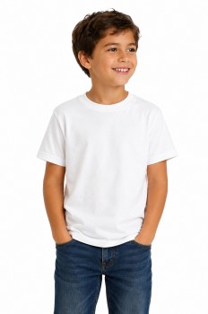 White Kids T-Shirt