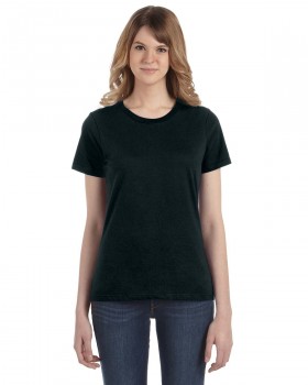 Black|Ladies Softstyle T-Shirt