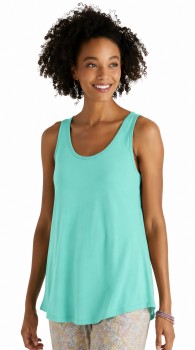 Celadon | Ladies Flowy Tank