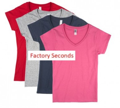 Assorted Ladies|V-Neck Tee (2nds)