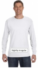 *Irr* White|Adult Long Sleeve T