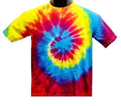 Classic Rainbow Kids Tie Dye T-Shirt | The Adair Group