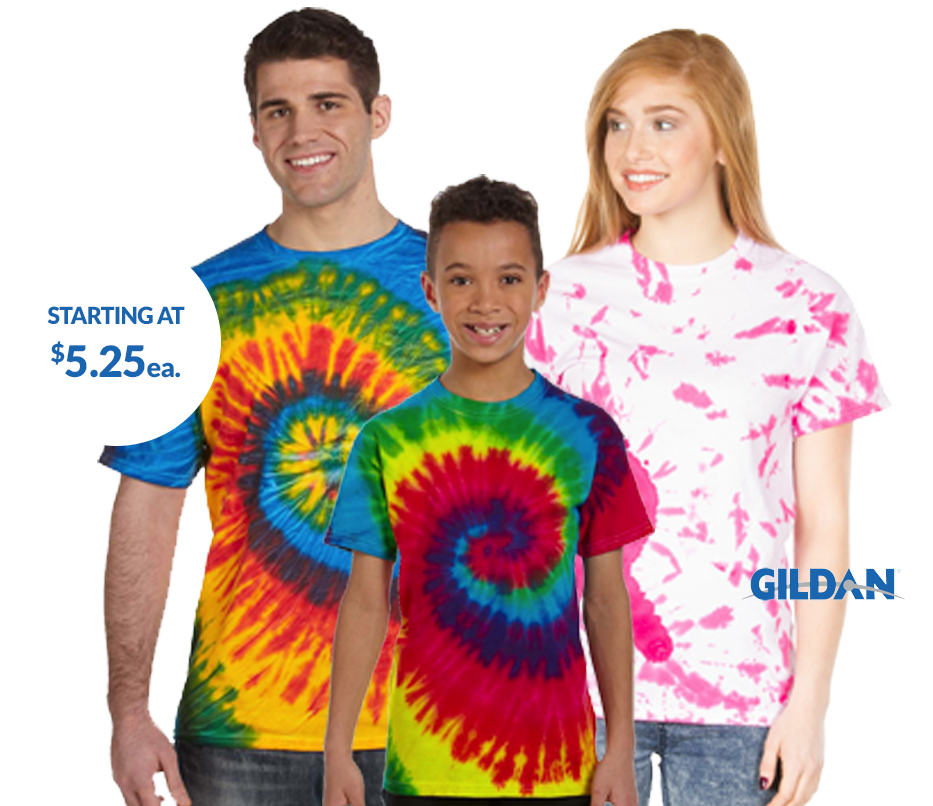 Tie Dye Shirts | Buy Bulk Tie-Dye at Wholesale Prices